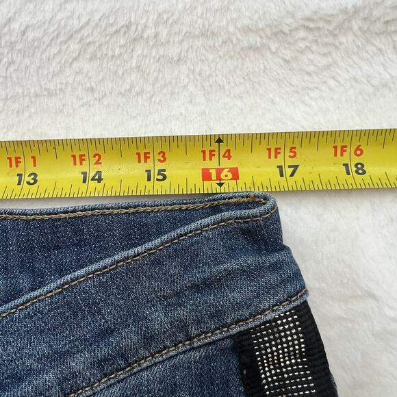 Rock & Republic Women's Berlin Tuxedo Stripe Denim Jeans Size 14 Streetwear - Picture 11 of 16